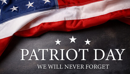Fototapeta premium Patriot Day USA 911