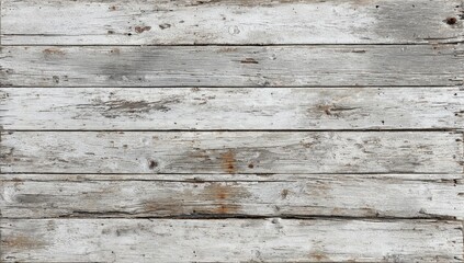 Obraz premium Aged, weathered, horizontal wooden planks