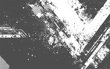Naklejka premium Abstract dirty or aging frame. Dust particle and dust grain texture Vector grunge black and white background. Texture scratches and halftone, transparent background.