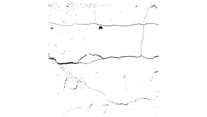 Grungy Wall Crack Texture Vector for Authentic Distressed Backgrounds and Designs