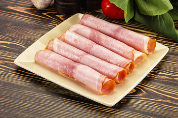 Italian sausage Prosciutto cotto ham