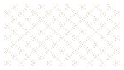 Transparent Background with Golden Floral Pattern for Overlay and Artistic Compositions