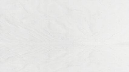 Crumpled, unclean and blurry white paper. Blank abstract background. Copy space.