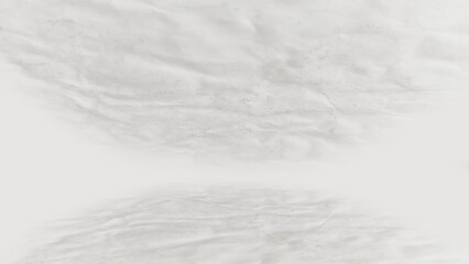 Crumpled, unclean and blurry white paper. Blank abstract background. Copy space.