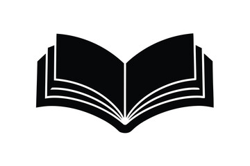 open book vector icon