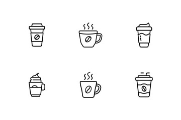 coffee cup icons