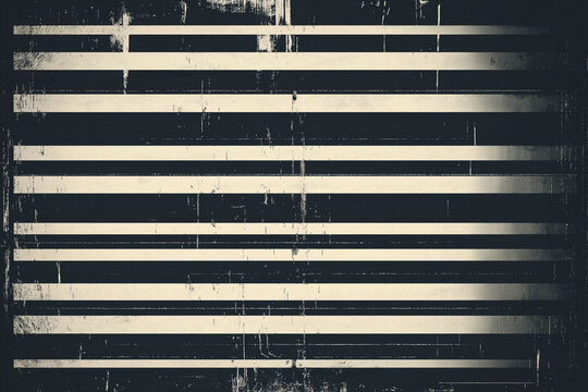 Vintage horizontal scanlines with vignette border retro CC tv video white noise or signal error background texture overlay grungy distressed dystopia core horror film backdrop
