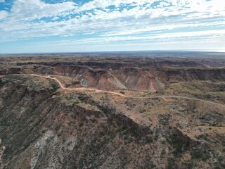 Canyon in the clouds