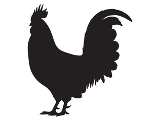 ROOSTER SILHOUETTE