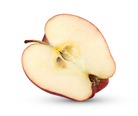 apple isolated on transparent png ( Image from camera)