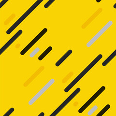 Dynamic abstract background with diagonal lines in yellow, black, and gray.  Perfect for modern designs, presentations, and website banners.  The vibrant color palette evokes energy and speed.