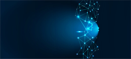 abstract blue background