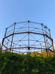 Remains Of Dolmabahce Gas Works Structure, Istanbul, Turkey