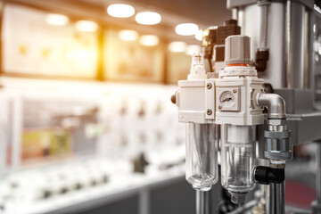 Compressed Air Filter Regulator Lubricator.