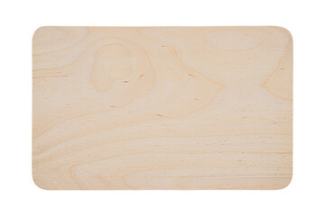 Top surface of wooden cutting board with characteristic lines of birch plywood longitudinal section...