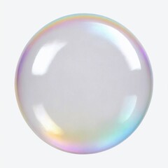 Obraz premium Set of soap bubbles isolated on a transparent background close-up. Flying soap bubbles in PNG format. Attributes of fun. 