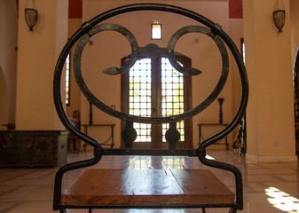 Wallpaper with chair