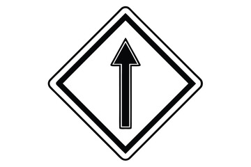 Ahead Icon Style line art vector illustration