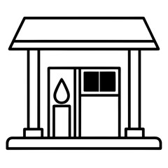 Minimal Gas Station Vector