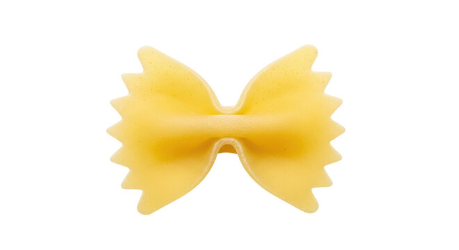Isolated Farfalle Pasta