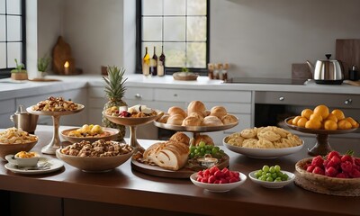 foods setting on the table