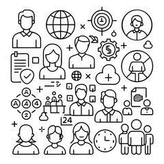 social network concept