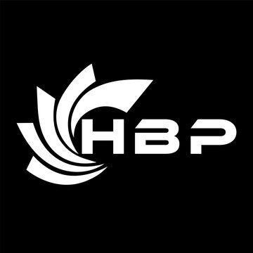 HBP letter design. HBP letter technology logo design. HBP Monogram logo design for entrepreneur and business	
