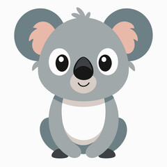 Obraz premium Cute koala isolate 