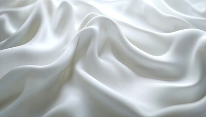 abstract white background with smooth lines, 3d rendering.