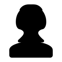 A Simple Silhouette of a Pawn Chess Piece Against White Background