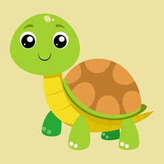 Fototapeta premium Cute turtle 