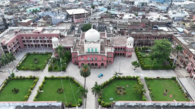 An arial 4k footage Darul Uloom univercity of Deoband,&nbsp;Saharanpur