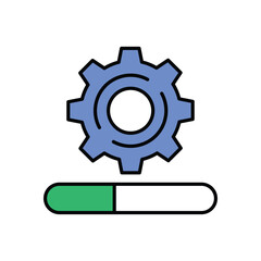 Software Update Icon vector stock illustration