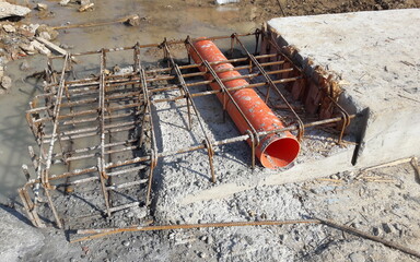 Lavori in corso nel cantiere edile - strutture