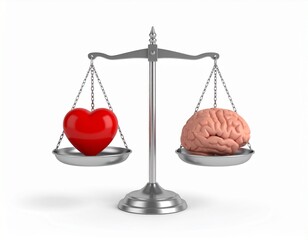 Heart vs. Brain on a Balance Scale: Emotion and Logic in Equilibrium