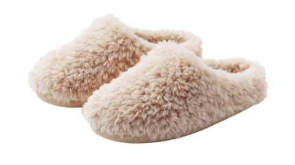 Cozy fuzzy slippers for relaxing at home provide warmth and comfort with soft plush material footwear