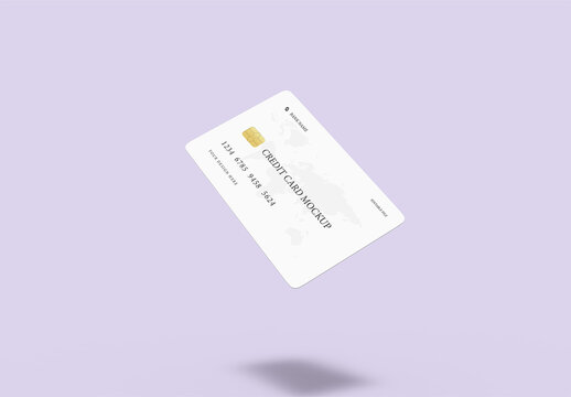 Credit Card Mockup Design