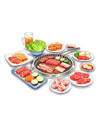 japanese food grilled meat