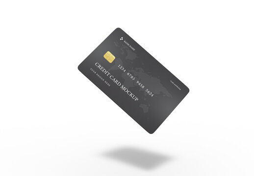 Credit Card Mockup Template