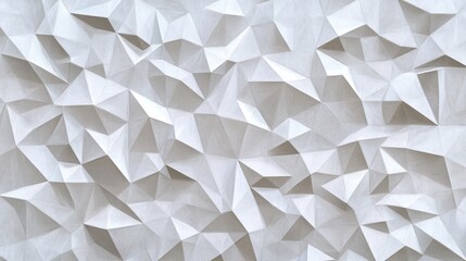 Abstract geometric pattern of light gray, polygonal shapes.