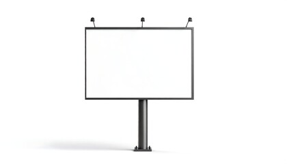 Blank billboard mockup