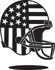 American football helmet on white background, helmet, football, sport, protection, equipment, isolated, american football, white, hockey, safety, vector, mask, team, blue, game, sports, illustration, 