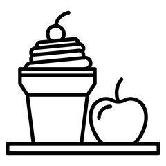 Breakfast Vector Icon