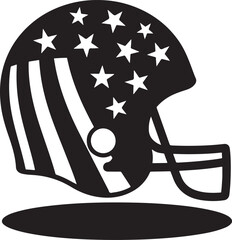 American football helmet on white background, helmet, football, sport, protection, equipment, isolated, american football, white, hockey, safety, vector, mask, team, blue, game, sports, illustration, 
