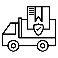 Logistics Delivery Vector Icon