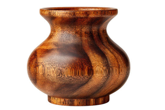 Wooden vase craftsmanship artisan woodworking home decor table centerpiece brown detail beauty