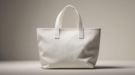The stylish white tote bag for everyday use and modern designs.