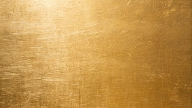 A textured golden surface glistens offering a luxurious and metallic background with a vintage and abstract aesthetic