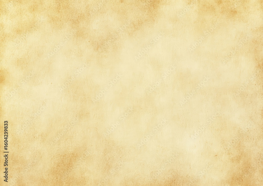Poster beige textured paper pattern background with subtle grunge and stains
