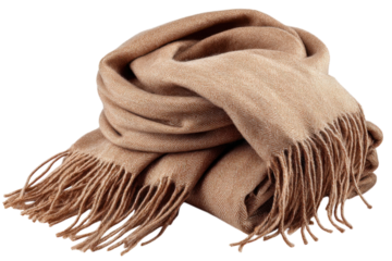Luxurious cashmere scarf soft wrap winter fashion accessories textile knitted stylish warm fringe